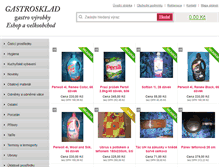 Tablet Screenshot of gastrosklad.cz